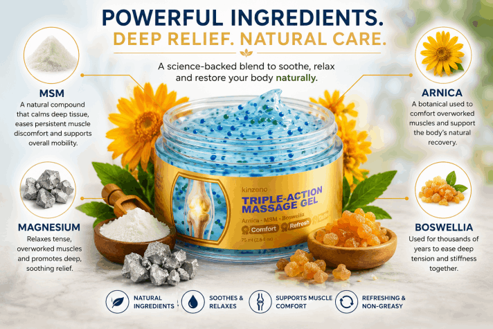 Kinzeno Joint Pain Massage Gel